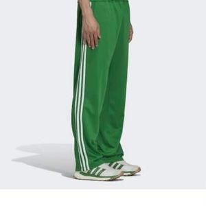 ADIDAS X HUMAN MADE MEN FIREBIRD TRACK PANTS (GREEN) size S